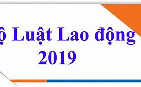 Bộ Luật Lao Động 2019 Pdf