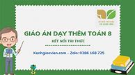 Dạy Thêm Toán 8 Kết Nối Tri Thức