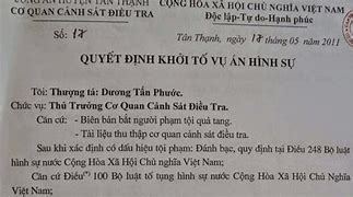 Luận Văn Khởi Tố Vụ Án Hình Sự