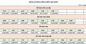 Lương Kế Toán Trưởng Tại Tphcm